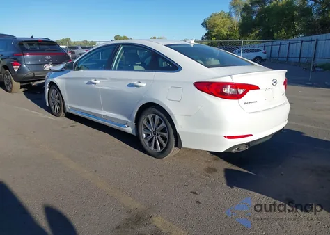 2017 Hyundai Sonata Sport из США, поврежденный, VIN 5NPE34AF2HH586383